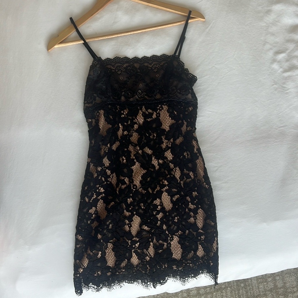 Majorelle Appolo dress in black from revolve